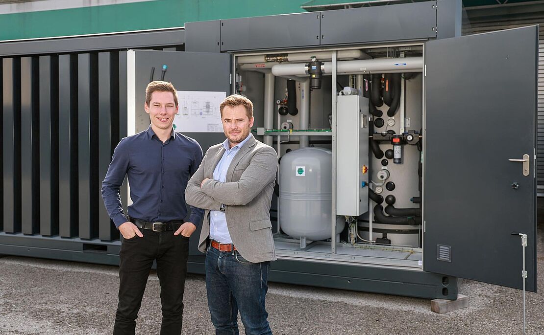Foto Laurenz Sutterlüty und David Riedl, Enercube