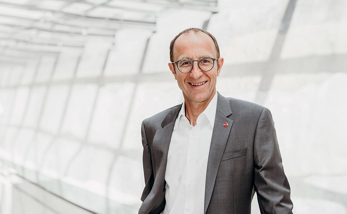 Foto von ÖFV-Präsident ­Andreas Haider